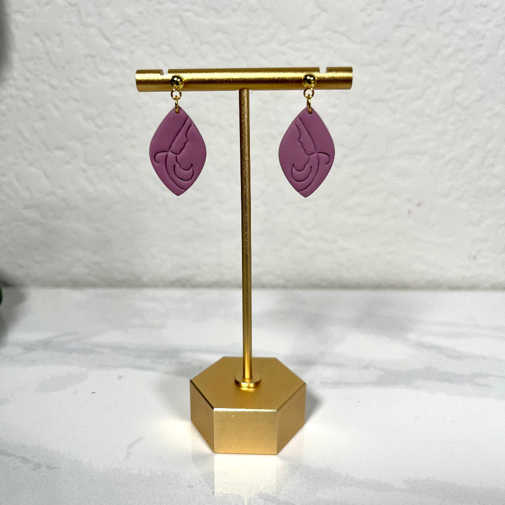Madonna & Child - Plum Purple