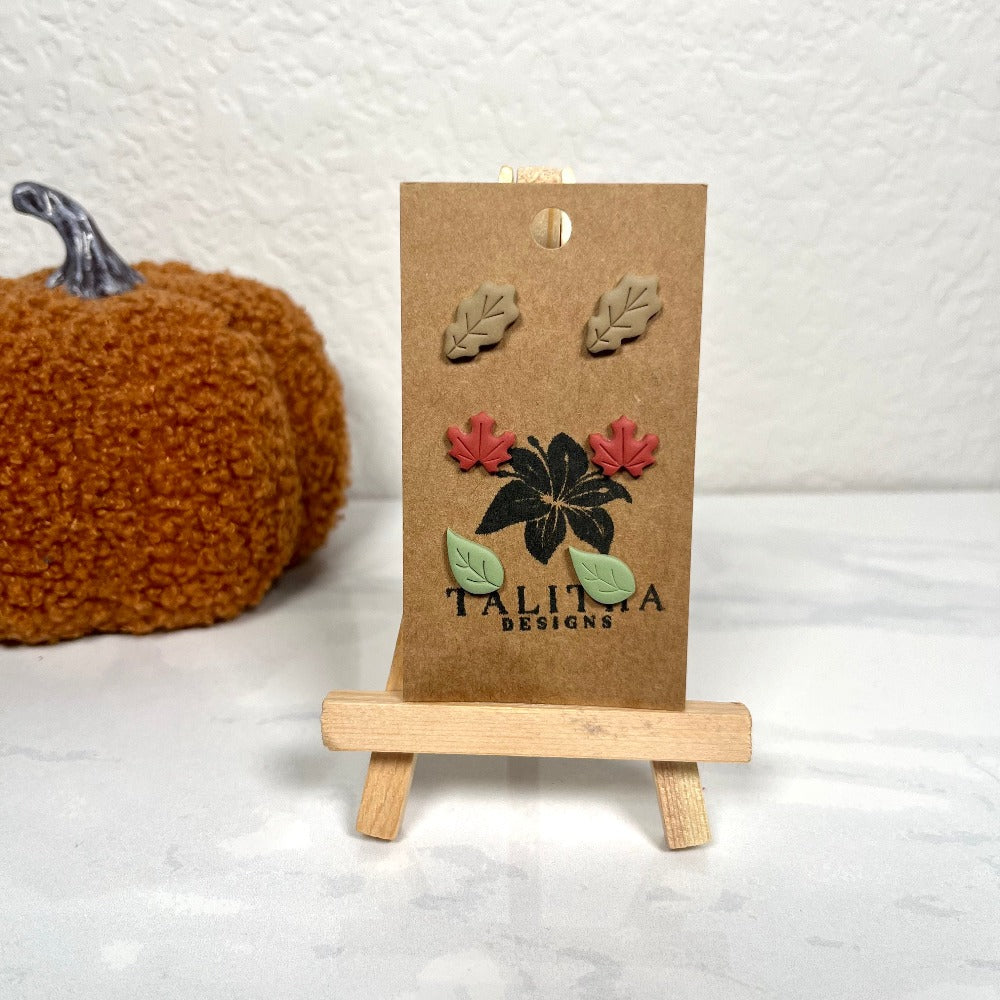 Leaves Trio - Stud Pack