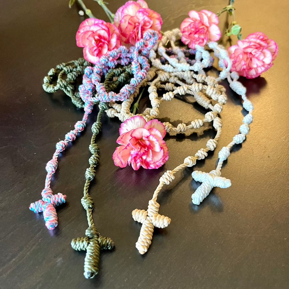 Mount of Olives - Twine Knotted Rosary